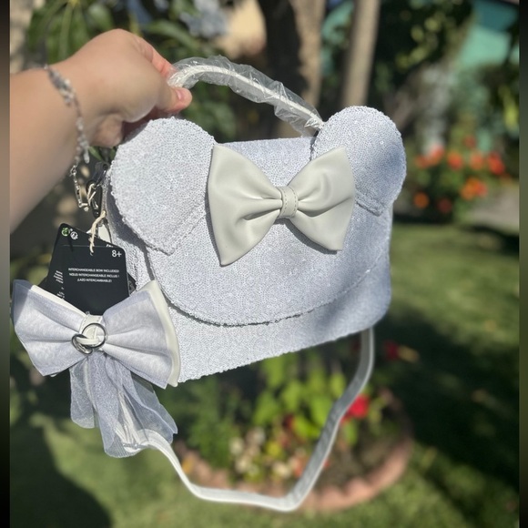 Disney Minnie Ears/Bow Crossbody Loungefly - Picture 2 of 4